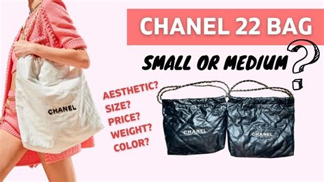 bag 22|chanel 22 sizes medium.